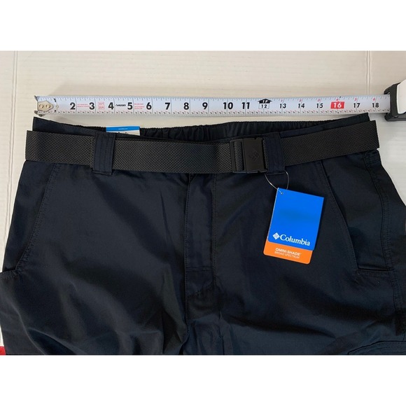 Columbia Men's Silver Ridge Omni-Shade Regular Fit Cargo Pants Size 36x30 Black - Picture 6 of 8